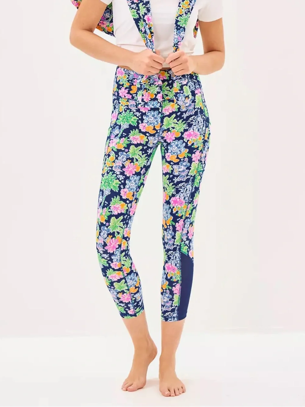 Lilly Pulitzer x Disney Weekender High Rise Midi Legging Small